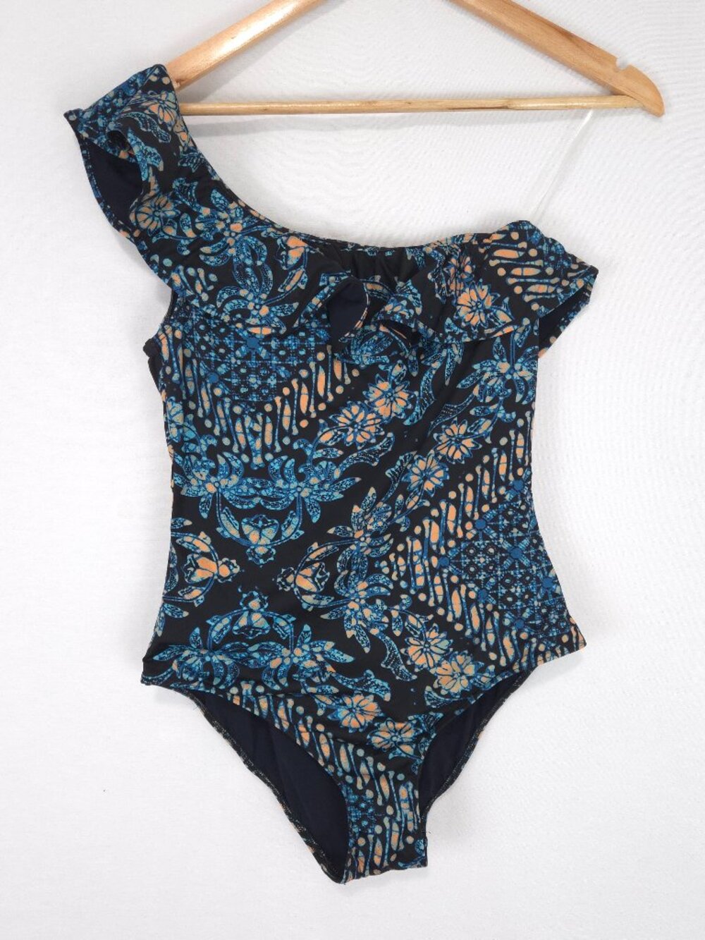 Ulla Johnson Women's Martina Maillot One Shoulder One Piece Swimsuit